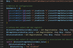 Controllo modifiche configurazione UAC