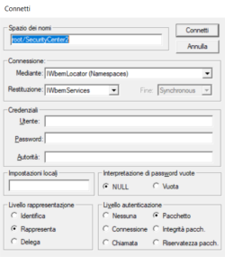 Acceso al database WMI